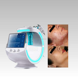 Equipo <span class=keywords><strong>de</strong></span> Microdermoabrasión 7 en 1 Smart Ice Blue Plus para Análisis <span class=keywords><strong>de</strong></span> Piel, Hidrodermoabrasión, Peeling, SPA, Piezas para Máquina Facial para Salón - Product Image 1