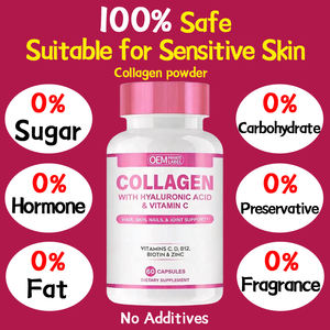 Kadınlar için Cilt Esnekliği ve Kırışıklık Bakımı için Deniz ve Sığır Kolajeni İçeren Çoklu Kolajen Peptitleri Kapsülleri Vegan Süt Ürünleri İçermez - Product Image 4