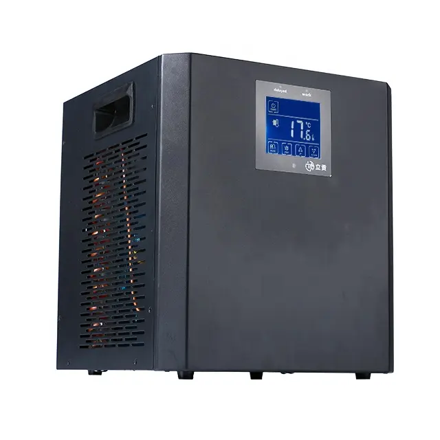 LG 1/3 hp prezzo di fabbrica serbatoio di pesce acqua aria refrigeratore acquario 300L bagno di ghiaccio acqua macchina di refrigerazione per commerciale