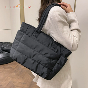 Borsa Tote da <span class=keywords><strong>Donna</strong></span> Colefa con Design Trapuntato, Borsa Imbottita e Soffice, Grande Borsa Rosa all'Ingrosso per Donne - Product Image 3