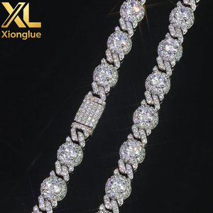 Cadena Cubana de Perlas de 7.5mm Estilo Europeo Americano para Hombre, Collar de Lujo Ligero Personalizable, Accesorio de Joyería Transfronterizo - Product Image 5