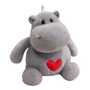 لطيف الحب فرس النهر النمل محاكاة الحيوانات أفخم دمية فائقة لينة للفتاة عيد ميلاد الكمال التبعي الذكرى السنوية - Product Image 1