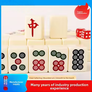 Tessere Mahjong in Melamina Stile Vietnamita Color Avorio, Moderne, di Lusso, Ecologiche, Personalizzabili, 42mm, per Uso Domestico - Product Image 4