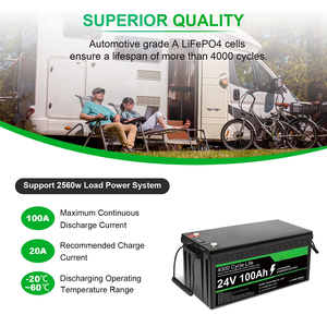 بطارية ليثيوم 12 فولت 24 فولت 100 أمبير/ساعة 200 أمبير/ساعة 300 أمبير/ساعة 50 أمبير/ساعة 12 فولت/24 فولت بطارية LiFePO4 للطاقة الشمسية بسعر المصنع - Product Image 3