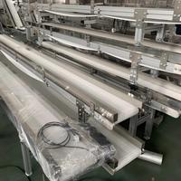 Convoyeur flexible léger pour la logistique de production à petite échelle, machine d'emballage automatique, canettes, papier, plastique