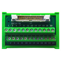 Adaptador de bloque de Terminal de enchufe de IDC-C, relé PLC, estación, carril DIN, módulo de bloque de relé, caja de empalme