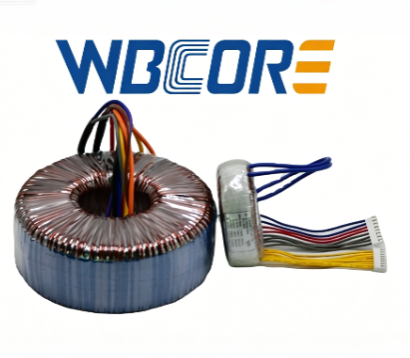 Toroidal Power Transformer with Copper Winding for Customisable AC to DC Conversion