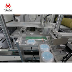 เครื่องผลิตมาส์กหน้าแบบพับได้แบนตัวเลือกที่คาดศีรษะ KN95 <span class=keywords><strong>N95</strong></span> <span class=keywords><strong>FFP2</strong></span>อัตโนมัติเต็มรูปแบบ - Product Image 4