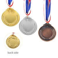 Trofeo JINZUN que vende nuevo diseño único, medalla en blanco de metal de zinc y Medalla deportiva, puede personalizar su propia medalla con logotipo personalizado
