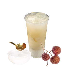 Litchi Syrup Concentrates <b>Slush</b> for Bubble Tea and Halal Dessert Applications Wholesale Supply Export Ready Supply Smoothie Base - Product Image 1