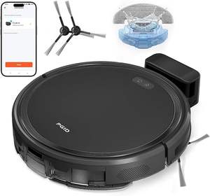 Robot Vacuum Cleaner Wet Mop Combo PGID Smart <b>Mapping</b> WiFi App Brushless Motor Household HEPA Filter for - Product Image 2