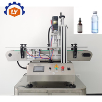 Service professionnel Machine de remplissage de liquide de petit volume de bureau automatique Machine de capsulage Machine d'étiquetage Ligne de montage entière