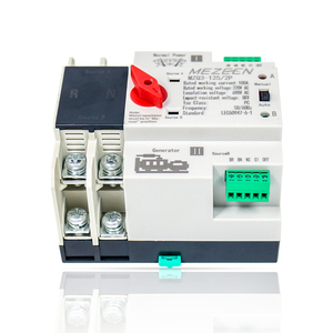 Interrupteur de transfert automatique à <span class=keywords><strong>double</strong></span> alimentation de classe <span class=keywords><strong>PC</strong></span>, 2 pôles, 63A, 80A, 100A, 125A, contrôleur d'interrupteur de transfert automatique, 220V/230V - Product Image 2