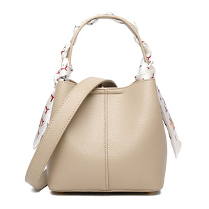 Bolsos de Mano de Cuero PU para Mujer al por Mayor, Bolsos de Hombro de Diseñador de Lujo para Dama con Pañuelo - Product Image 3