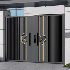 Porte en aluminium de petite taille, fabrication sur mesure, <span class=keywords><strong>prix</strong></span> d'usine, automatisation des rails, différentes tailles, technologie, artisanat moderne - Product Image 2