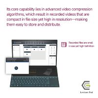 Admite la Creación de Software Informático, Registra Videos de Enseñanza, Produce Archivos de Alta Definición de Tamaño Pequeño. Interfaz USB-C Plug and Play