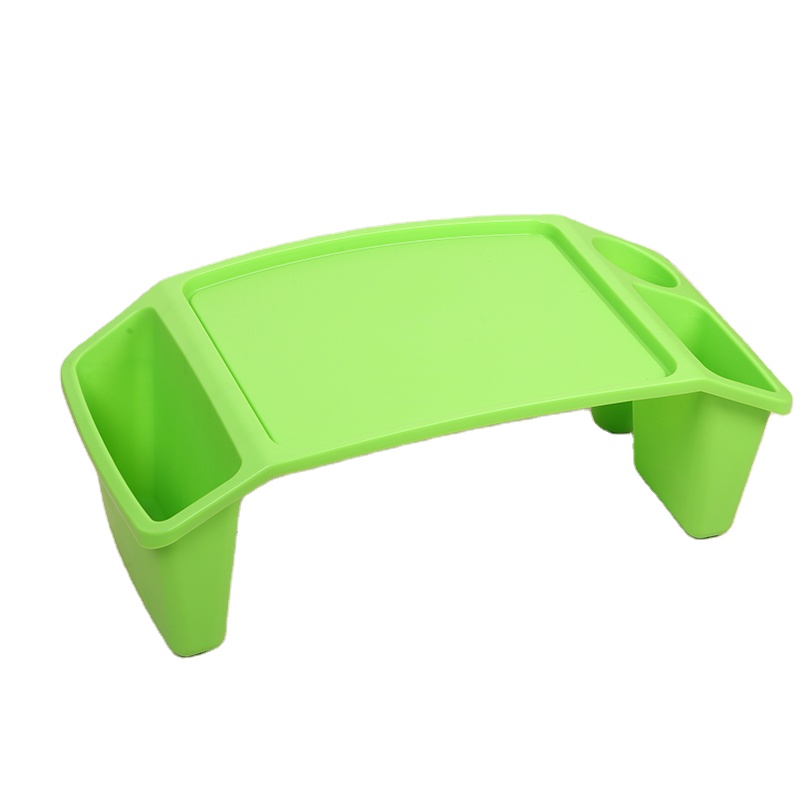 2021 Kleurrijke Plastic Opvouwbare Lap Pad Draagbare Mobiele Laptop Bureaus Stand Kids Studie Tafel Met Opslag Voor Kids