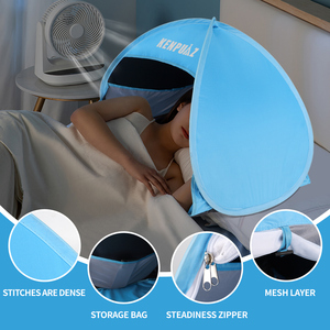 Hot Bán Chất Lượng Tốt Lều Xách Tay Dễ Dàng Gấp Trong Nhà Ngoài Trời Đặt <span class=keywords><strong>Up</strong></span> Ngủ Cắm Trại Không Thấm Nước Đầu Mặt Trời Ánh Sáng Bóng Râm Lều Trên Giường - Product Image 3