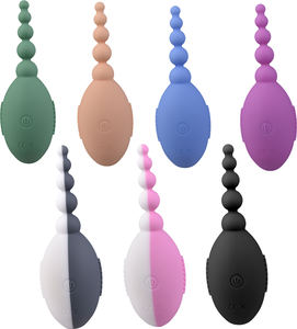 FAAK Fantasy Silikon Anal Butt Plug Vibrator Vaginal Mastur bator G-Punkt Stimulation Unisex Erotik Sexspielzeug Für Frauen Männer Schwule - Product Image 1