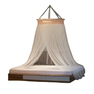 Домашнее украшение, большая сетка для детской кроватки, роскошная романтическая противомоскитная сетка с подвесным гамаком