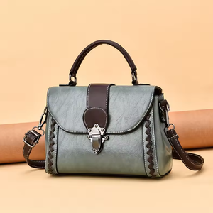 Women's wallet PU <b>leather</b> fashion bag work shoulder bag casual <b>briefcase</b> travel office handbag tote bag - Product Image 1