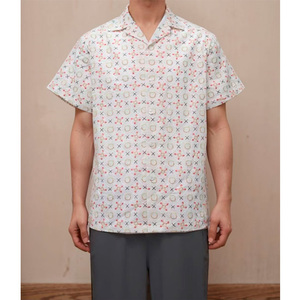 Fabbrica <span class=keywords><strong>Outlet</strong></span> all'ingrosso di camicie Casual di alta qualità camicia a maniche corte per gli uomini estate traspirante camicia da <span class=keywords><strong>uomo</strong></span> - Product Image 6