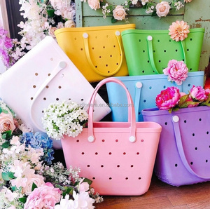 กระเป๋าหิ้วยางขนาดใหญ่พิเศษ XL กันน้ำ ซักได้ ทำจากวัสดุ EVA เหมาะสำหรับทริปครอบครัว เรือ ทะเล สระว่ายน้ำ ล่องเรือ วันหยุดฤดูร้<span class=keywords><strong>อน</strong></span> - Product Image 1