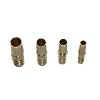 Raccord droit cannelé en laiton 6mm 8mm 10mm 12mm pour tuyaux d'irrigation de jardin, d'air, de carburant, d'eau, de gaz et de flexibles d'aquarium