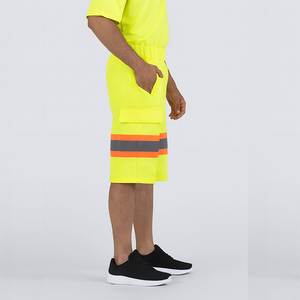 <span class=keywords><strong>Pantalones</strong></span> cortos reflectantes de marca de tendencia, estilo de alta visibilidad, ropa de trabajo de carga, <span class=keywords><strong>pantalones</strong></span> cortos de trabajo de construcción de seguridad, <span class=keywords><strong>pantalones</strong></span> <span class=keywords><strong>para</strong></span> hombre - Product Image 3