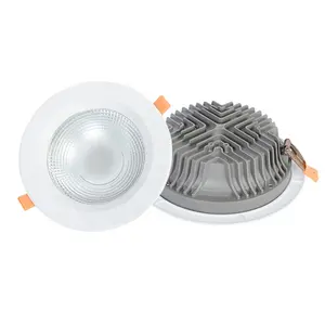 Recessed Downlight Round Spot Project Shop Dimmable Down Light Hotel Recessed Adjustable LED COB Downlight