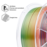 ZIRO arc-en-ciel Pla Filament multicolore 3d impression Filament 1.75mm 1kg plastique 3d imprimante Filament Pla