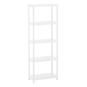 Black 5 Layer Storage Heavy Duty <strong>Plastic</strong> Storage Multi Layer Salon <strong>Shelves</strong> White <strong>Plastic</strong> <strong>Shelf</strong> Kitchen <strong>Shelf</strong> - Product Image 6