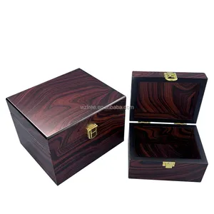 Ready To Ship Pet Memorial Ash Box Urn Big And Small Item Storage Box With Ribbon And Canvas Bag Souvenir Funeral Supplies