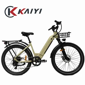 KAIYI cruiser-Bicicleta eléctrica con ruedas, ciclomotor de ciudad, 27,5x2,4, Europa