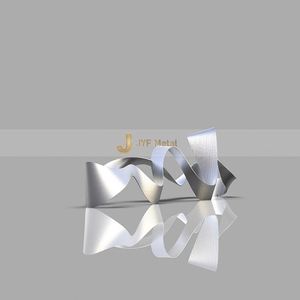 ANW054 Hand-Forged Stainless Steel Art Deco Sculpture <b>Elevate</b> Luxury Spaces Elegant Engineering Decoration Interior Teams China - Product Image 3