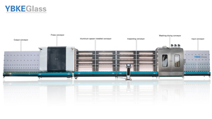 Línea de Producción Automatizada de Vidrio Aislante Controlada por PLC YBKE con Espesor de 50 mm y Fácil Operación - Product Image 6