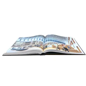 Stampa libro formato A5/A4 con stampa libri con copertina rigida personalizzata di qualità perfetta a colori