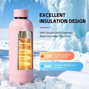 Tasse Thermos Isotherme Moderne Portable Style Américain en Acier Inoxydable 304, Petite Tasse à Eau pour Voiture et Sports de Plein Air, Idéale pour les Voyages Transfrontaliers - Product Image 2