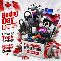 Boîte mystère électronique Canada Boxing Day - 1 à 3 pièces aléatoires : tablette, haut-parleur, drone, casque VR, téléphone - Boîte mystère avancée de haute qualité