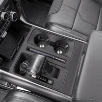 Silikon-Aufbewahrungsmatte für die Mittelkonsole mit Getränkehalter zum Fabrikpreis - Autoinnenraum-Schutz und Upgrade-Zubehör für Ford F150 Raptor