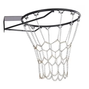 篮球网经典运动钢链条耐用篮球目标Net镀锌钢户外轮辋