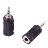 Buchse 3,5mm bis 2,5mm Audio adapter 2,5mm Stecker auf 3,5mm Buchse Stecker für Aux-Lautsprecher kabel Stereo-Kopfhörer-Headset Mikrofon