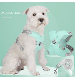 Desain baru <span class=keywords><strong>X</strong></span> bentuk dapat disesuaikan rompi hewan peliharaan <span class=keywords><strong>harness</strong></span> Reflektif dada pribadi tali traksi perjalanan untuk hewan peliharaan - Product Image 3