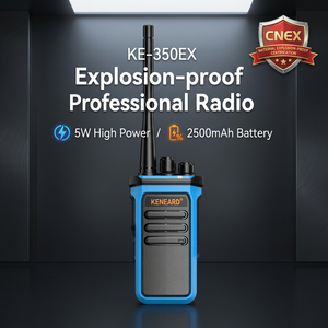 KENEARD KE350EX 5W Walkie Talkie Analógico a Prueba de Explosiones, Certificado CNEX, 2500mAh, Frecuencia de un Toque, Radio Bidireccional Inalámbrica - Product Image 1