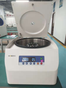 Máy tính để bàn centrifuga máy 6000rpm Công suất tối đa 24*15ml tốc độ thấp Máy ly tâm - Product Image 4