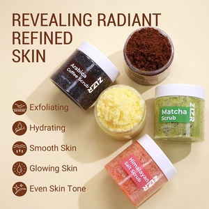 Gommage corporel en marque propre, végan, sel de la mer Morte de l'Himalaya, sucre brun, matcha, café, curcuma, gommage exfoliant pour le corps - Product Image 2