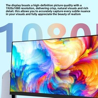 Monitor de Escritorio HD Plano con Panel ASV de 24/27/32 Pulgadas, Pantalla LCD con Retroiluminación LED, Sin Bordes, Color Beige, Tiempo de Respuesta de 5ms, Interfaz de 60Hz-165Hz
