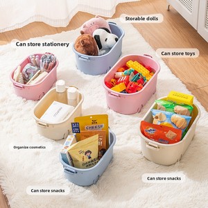 Caja de Almacenamiento con Ruedas GREENSIDE <span class=keywords><strong>para</strong></span> <span class=keywords><strong>Juguetes</strong></span> de Guardería, Material Escolar, Bloques de Construcción, Bocadillos, Portátil y a Prueba de Polvo - Product Image 2