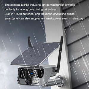 Telecamera Solare Smart 4K a Lungo Raggio con Doppio Obiettivo 4G LTE H265 a Colori ad Alta Sensibilità Resistente alle Intemperie IP66 - Product Image 6