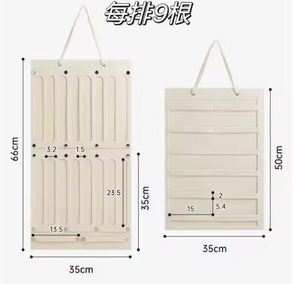 กระเป๋าห้อยติดผนังติดผนังสำหรับใส่ของสะสมเข็มกลัดใช้งานได้จริง - Product Image 3